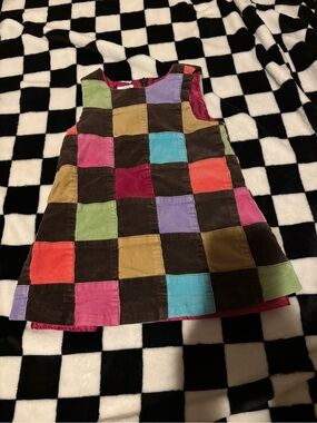 18 month checker dress